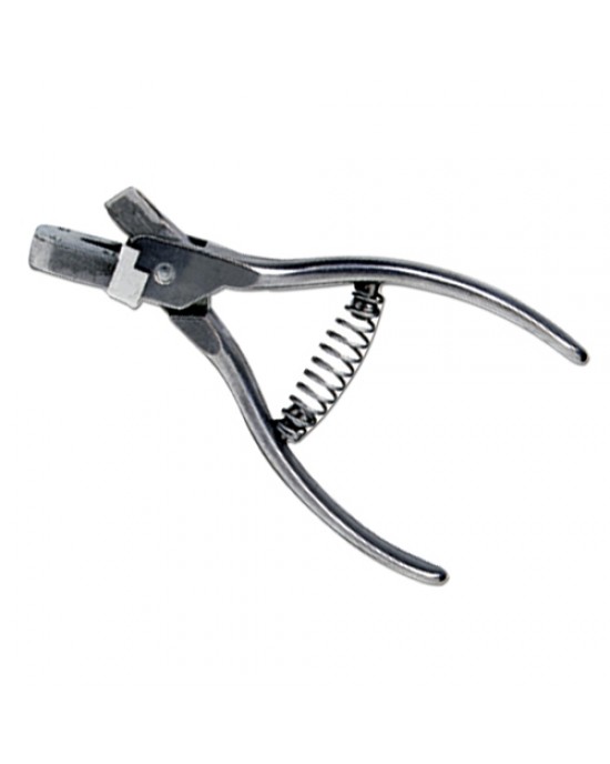 Medium Ear Notcher, V die